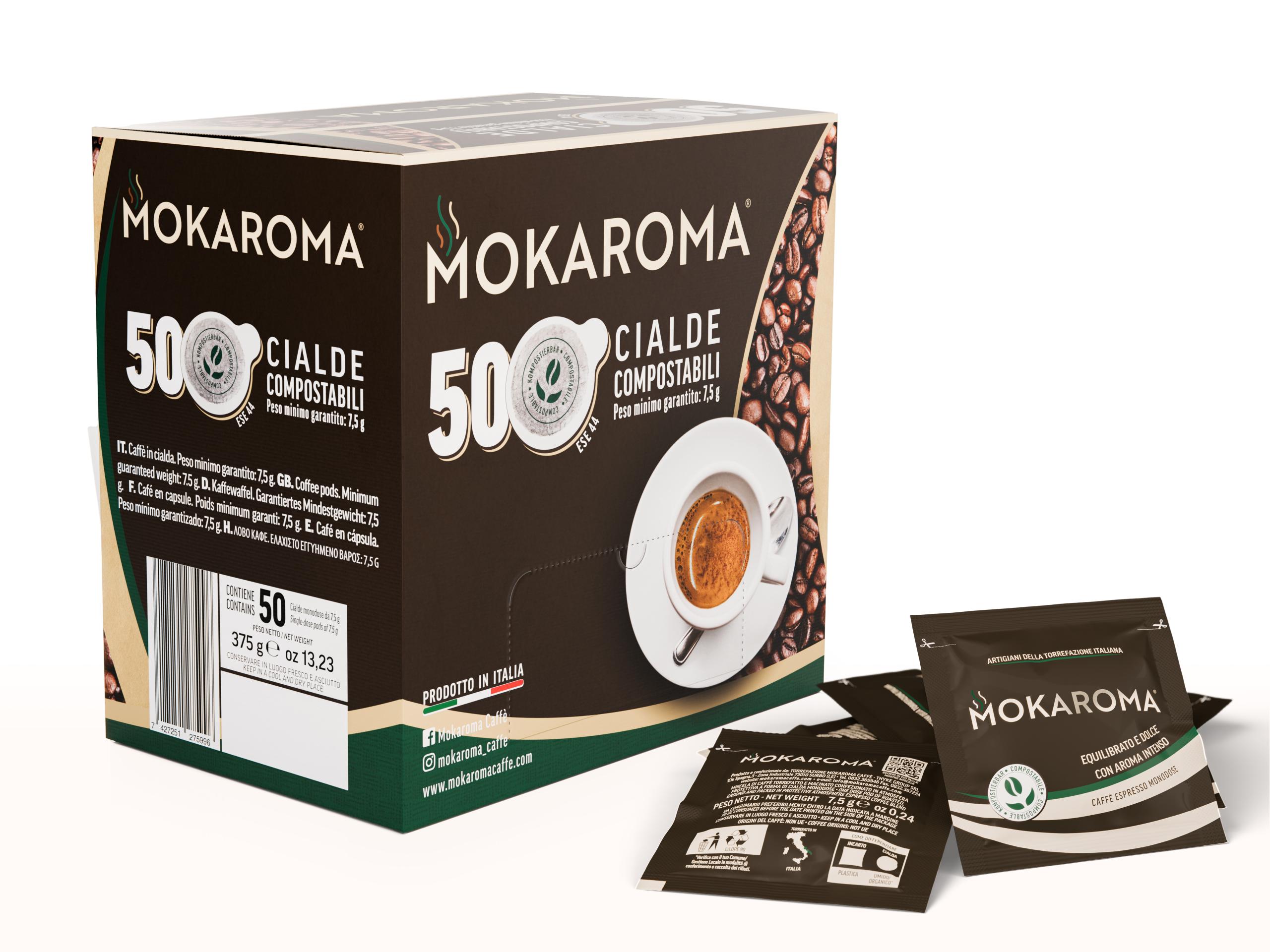 Kaffe Pods Mokaroma Brown ( 100st )