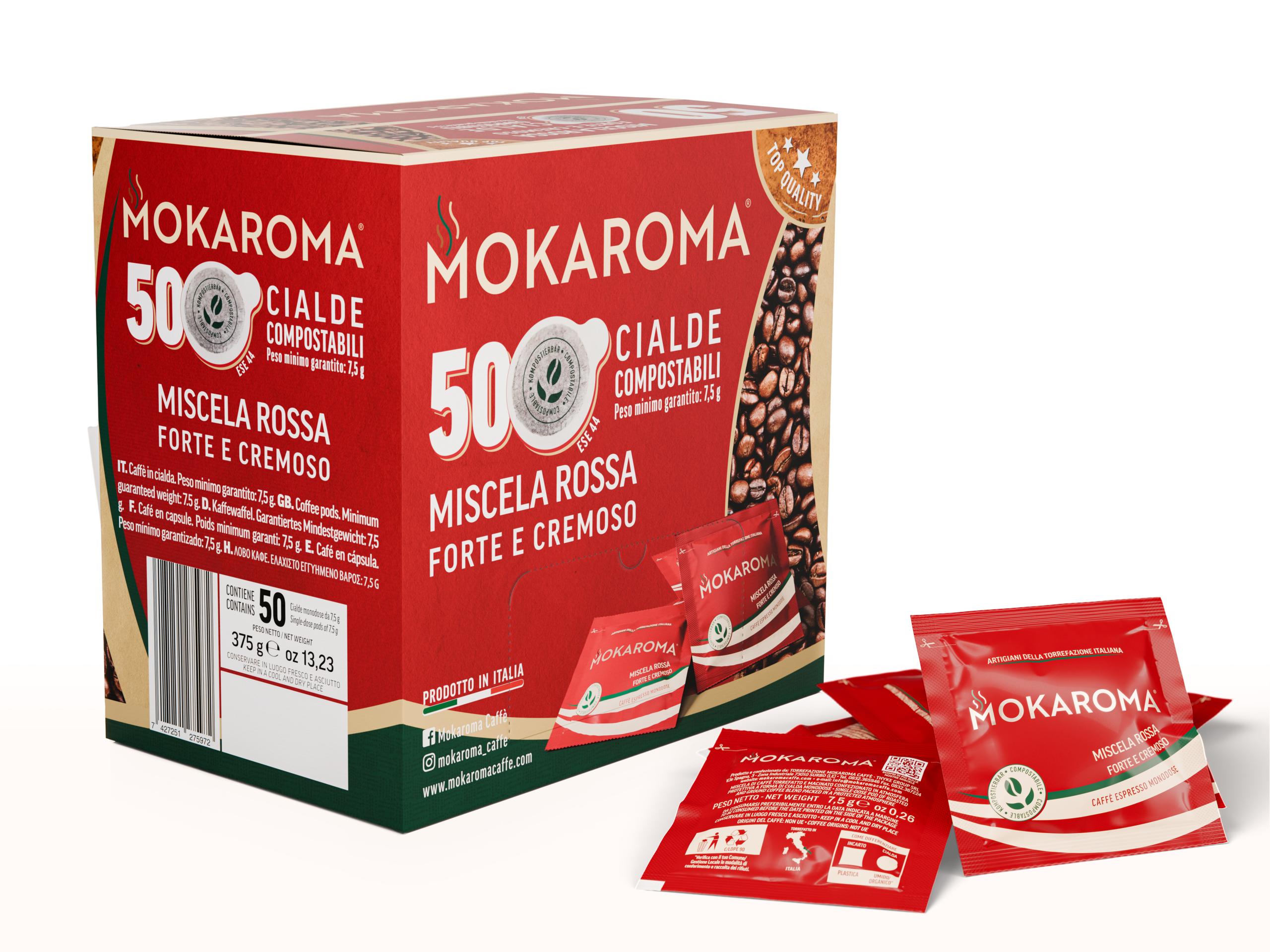 Kaffe Pods Mokaroma Rossa (100st)