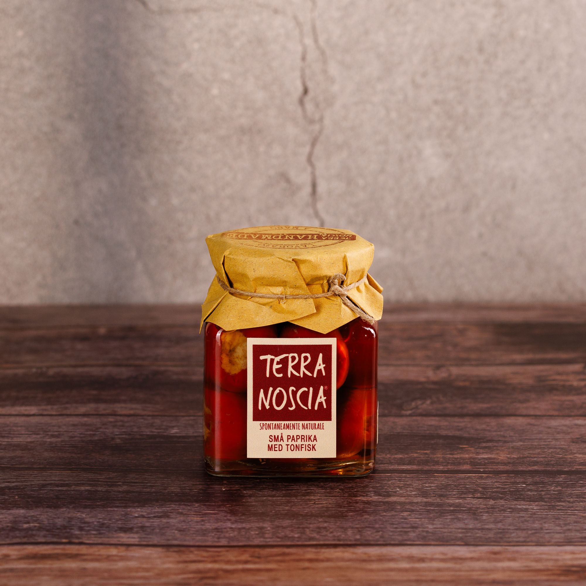 Små paprika med tonfisk